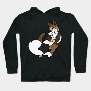 Catified Dwight and Angela Hoodie